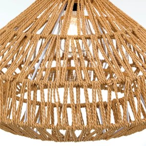 Orion HL 6-1813/1 - Luster na lanku BASKET 1xE27/40W/230V pr. 40 cm konope