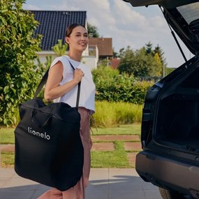 Lionelo - športový kočík JULIE ONE čierna/zlatá