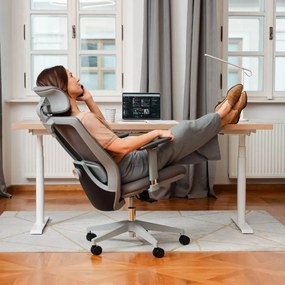 Liftor Space ergonomická kancelárska stolička, sivá