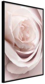 Artgeist Plagát - Porcelain Rose [Poster] Veľkosť: 30x45, Verzia: Čierny rám