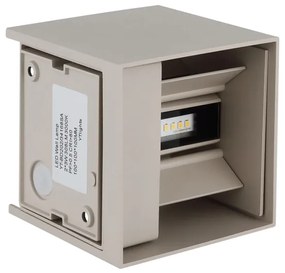 Globo 34168SA - LED vonkajšie nástenné svietidlo VERONIKA 2xLED/3W/230V IP54