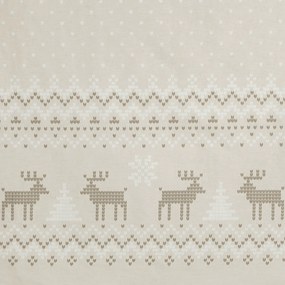 VIANOČNÉ RENFORCÉ OBLIEČKY LUKE 140X200 CM, 1 KS 70X80 CM VZOROVANÉ