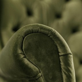 KRESLO UŠIAK BRUNO 2 CHESTERFIELD ROYAL VELVET 215