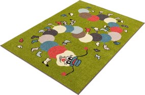 Detský koberec Funky Top Ivo zelený