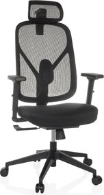 XXXLutz OTOČNÁ STOLIČKA, plochá tkanina, čierna MID.YOU - Online Only kancelárie - 001918056201