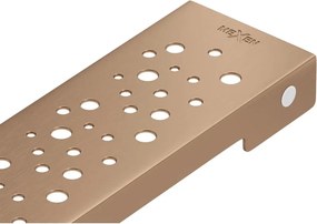 Mexen Flat M12 krytka pre lineárny odtok 70 cm, kartáčovaná meď - 1C21070