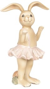Dekorácie králičie dievča v sukienke - 7 * 6 * 14 cm