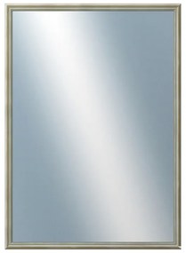 DANTIK - Zrkadlo v rámu, rozmer s rámom 50x70 cm z lišty Y-ka oranžová linka (3128)