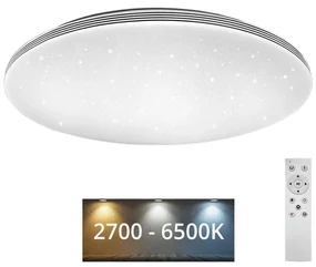 Baterie Centrum LED Stmievateľné stropné svietidlo VENTA LED/60W/230V 2700-6500K + diaľkové ovládanie BC0627