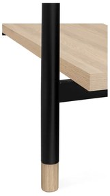 Konferenčný stolík s doskou v dubovom dekore v prírodnej farbe 60x120 cm Jugend - Woodman