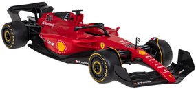 Ferrari F1 75 červený model RASTAR 1:12 pretekárske auto na diaľkové ovládanie + diaľkové ovládanie 2,4 GHz + nálepky