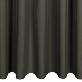 ZÁHRADNÝ VODEODOLNÝ ZÁVES NA PÚTKACH GARDEN 155X220 CM GRAFITOVÁ