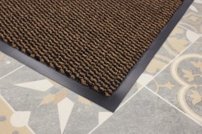 Hamat, Rohožka Spectrum 017 Brown – na von aj na doma, 40x60, hnedá, chodba / predsieň