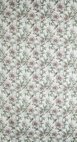 ZÁVES NA KRÚŽKOCH BEVERLY1 140X250 CM KVETY