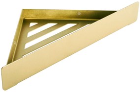 Rea Rea, kúpeľňová polica 285x145x40 mm, SF07, zlatá matná, REA-06013