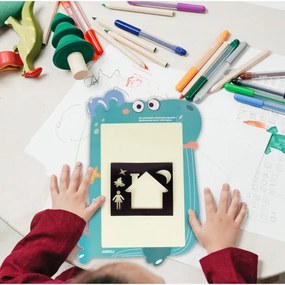 Magický tabliet s LED svetelnou abecedou veľryba