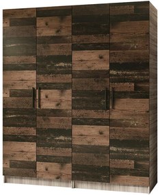 Skriňa X2 Gold 2d Dub Sonoma/Old Style