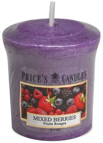 Price´s FRAGRANCE votivná sviečka Mixed Berries - horenie 15h