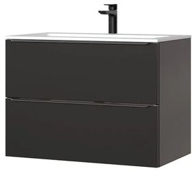 Kúpeľňová skrinka CMD CAPRI COSMOS 821 dub craft/čierny mat