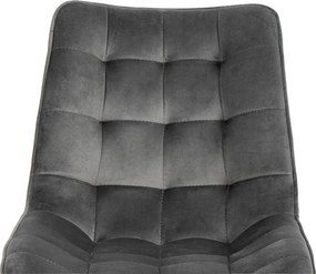 Noela Zamatová jedálenská stolička BELLA šedá