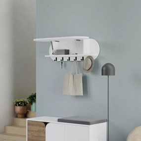 Předsíňový věšák Houseland Kroma bílý