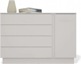 Komoda Amber 125 cm kašmírová