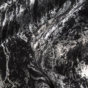 ZATEMŇOVACÍ ZÁVES NA KRÚŽKOCH ELISE 140X250 CM ČIERNA