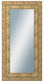 DANTIK - Zrkadlo v rámu, rozmer s rámom 60x120 cm z lišty KŘÍDLO ozdobné zlaté (2890)