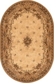 Koberec Agnella Isfahan Dafne Sahara ovál