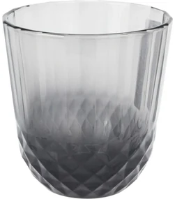 Pohár z dymovo zafarbeného skla, 320 ml