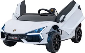 Elektrické autíčko Lamborghini Revuelto XL biele