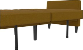 Žltá rozkladacia pohovka 86 cm Presley – Støraa