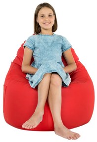 Kreslo Porto ekokoža červené