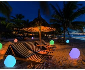 Top Light BALL RGB RC - LED RGB Stmievateľné solárne svietidlo LED/1,2W/3,7V IP44