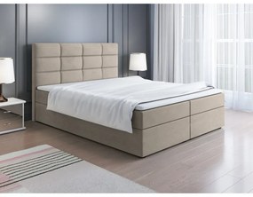 Čalúnená posteľ LILLIANA 1 - 180x200, béžová