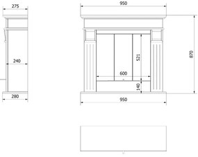 Stojaci biokrb čierny August s vlastnou montážou