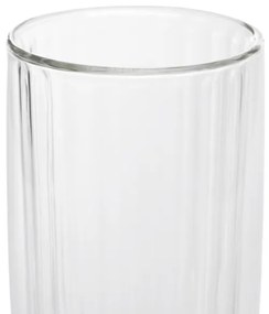 Sada dvoch pohárov CEMBRA GROOVE priesvitné 888835 350 ml (2 ks)