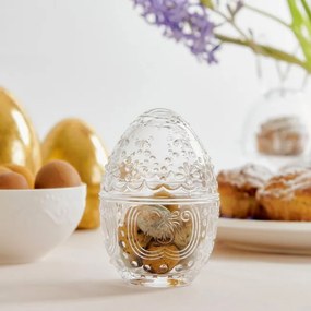 Nádoba TIGRE v tvare vajíčka, priesvitná 810065