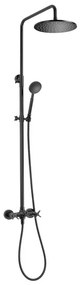 Deante NAC_N4QT - Sprchová súprava s batériou TEMISTO čierna
