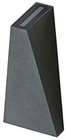 Vonkajšie nástenné svietidlo AZZARDO Zita XL (black) AZ4150