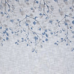 ZÁVES NA KRÚŽKOCH ANA 140X250 CM VZOROVANÁ