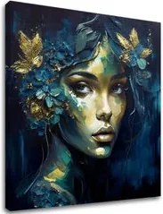 Moderné obrazy na plátne  - Feminine Grace in Motion