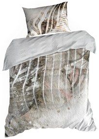 MAKOSATÉNOVÉ OBLIEČKY EVA MINGE EVA19 160X200 CM, 2 KS 70X80 CM VZOROVANÉ
