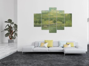 Obraz - Julian Alden Weir, Obweebetuck, reprodukcia (150x105 cm)