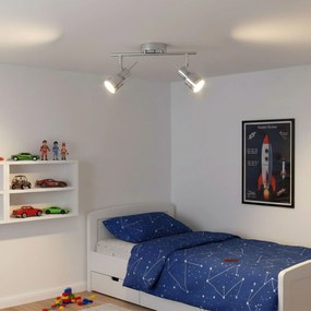 Toolight - Stropné/nástenné svietidlo typu reflektor 2-bodové 2xGU10 392197, chrómová, OSW-08482