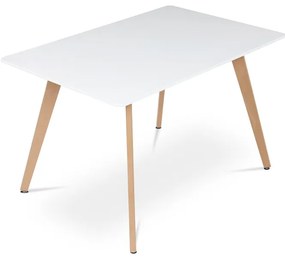 Autronic BONTEC Jedálenský stôl 120x80cm, mdf DT-313 WT Farba: Biela