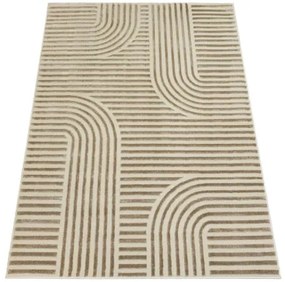 Koberec MISHA J487A tmavobéžový / béžový