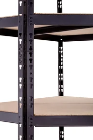 Rohový policový regál 1800x900x400mm, nosnost 200kg RTCLR40-4