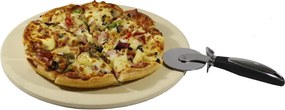 Kameň na pizzu + nôž SALVATORE