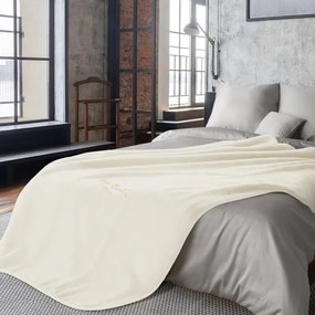 Dekorstudio Luxusná deka PIERRE CARDIN 160x220cm - krémová